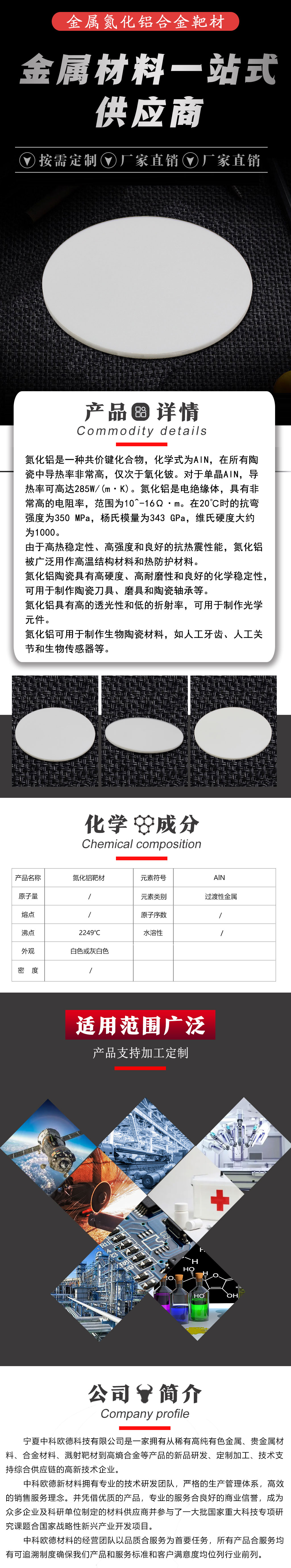 氮化铝靶材(1)